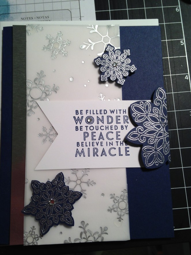 snow flake card