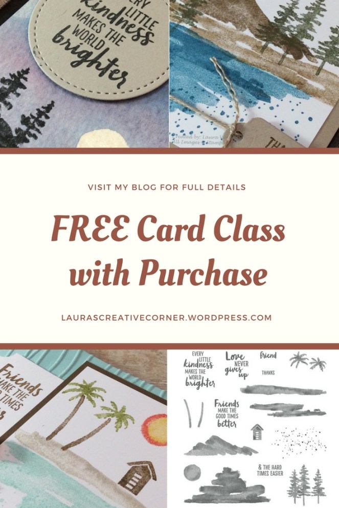 FREE Card Class with Purchase Feb 2018
